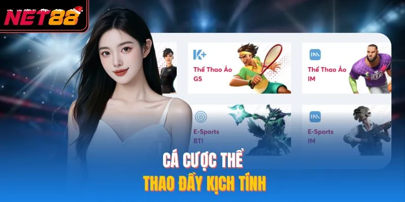 NET88 Cá cược thể thao đầy kịch tính