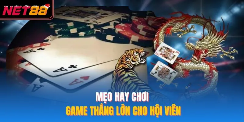 Rồng Hổ NET88 - Game Bài 2026 Với Trải Nghiệm Cược Thắng Lớn Mẹo hay chơi game thắng lớn cho hội viên